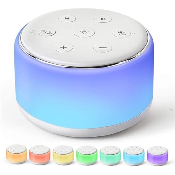 White Noise Sound Machine Baby for Sleeping with Night Light – 34 - Picture 14 of 16